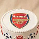 Classic Arsenal Football Club Chocolate Cake