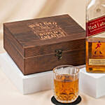 Whiskey Glass Set and Johnnie Walker Red Label for Dad