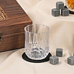 World's Greatest Dad - Premium Whiskey Glass & Stone Set