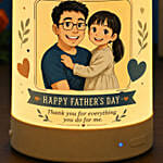 Personalise Your Ghibli I Love You Dad LED Speaker