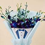Gentlemans Delight Orchid Bouquet