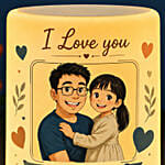 Personalise Your Ghibli I Love You Dad LED Speaker