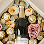 Mini Yelllow Tail with Flowers and Rocher