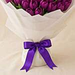 Purple Tulip Grand Bouquet