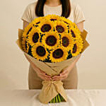 Sunny Hill 20 Sunflowers Bouquet