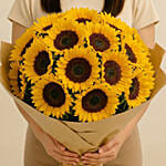 Sunny Hill 20 Sunflowers Bouquet