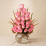 28 Pink Roses Beauty