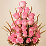 28 Pink Roses Beauty