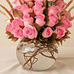 28 Pink Roses Beauty