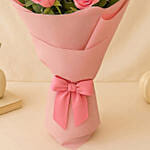 Bunch Of 20 Pink Roses