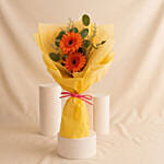 Cherry Red Gerbera Bouquet