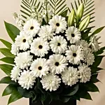 Daisy Condolence Stand