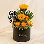 Get Well Soon Flowers Box