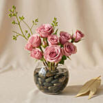 Mini Pink Roses