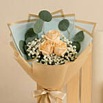 Peach Roses Love