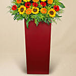 Red N Orange Flower Stand