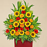 Red N Orange Flower Stand