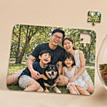 Personalised Jigsaw Puzzle with Echeveria Plant Fish Bowl
