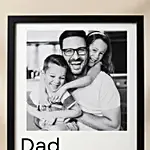 Affection For Dad Photo Frame