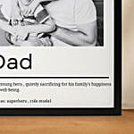 Affection For Dad Photo Frame
