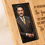 My Father Believed in Me – Custom Photo Frame for Dad