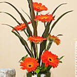 Orange Gerbera Arrangement
