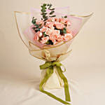 Peachy Blushes Rose Bouquet