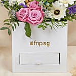 Villa Sandi Prosecco and Flowers Box Gift