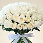 White Roses Bunch N Ferrero Rocher