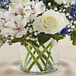Blue And White Floral Bunch