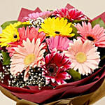 Bunch Of 10 Gerberas