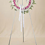 Condolences Flowers Wreath Stand