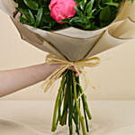 Delightful Coral Peonies Bunch