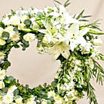 Everlasting White Floral Arrangement