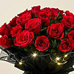 LED Elegance Rose Bouquet