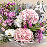 Pink Forest Flowers Bouquet