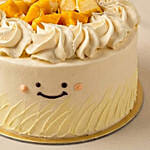 Sweet Smiley Fresh Mango Cake
