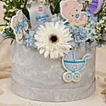 Its a Baby Boy Flowers Box