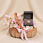 Titan Raga Watch Gift Basket For Her