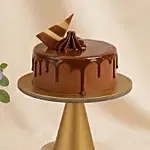 Birthday Flowers Box and Chocolate Cake Bundle