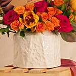 Flowers and Royce Chocolate Box Combo