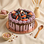 Delicious Chocolate Berry Cream Cake