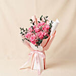 Radiant Fuchsia Preserved Roses Bouquet