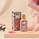 Gucci Flora Perfume & Preserved Rose Bouquet