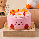 Jellycat Gift set with Bouquet, Cake and Orange Mug