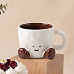 Jellycat Gift set with Bouquet, Brown Mug and Cake