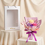 Pastel Symphony Preserved Mixed Roses Bouquet