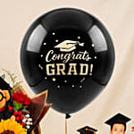 Graduation 2026 Caricature for Him & Flowers