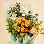 Golden Milestone Yellow Flower Bouquet