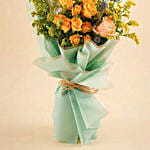 Golden Milestone Yellow Flower Bouquet